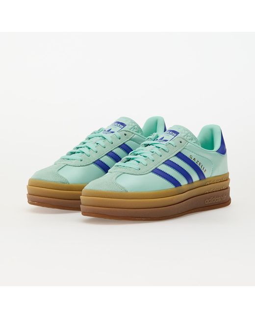 Adidas Originals Blue Sneakers Adidas Gazelle Bold W Clear Mint/ Lucid/ Metallic Eur