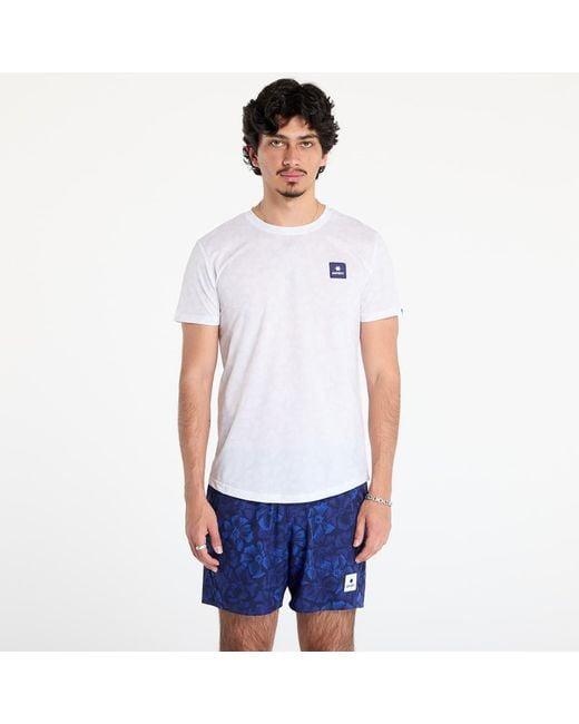 Saysky T-Shirt Flower Combat T-Shirt in White für Herren