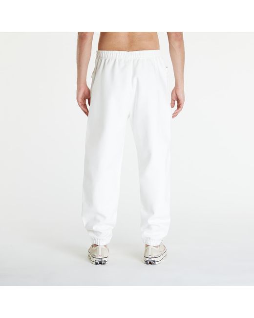 Nike Solo swoosh fleece pants sail/ white für Herren