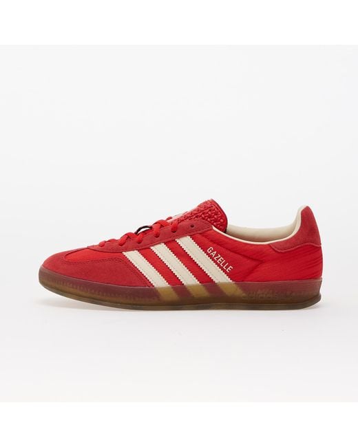 Adidas Originals Sneakers Adidas Gazelle Indoor W/ Better Scarlet/ Crew Eur in het Red