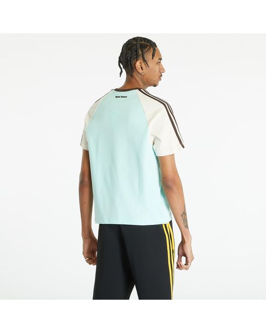 adidas Adidas X Wales Bonner Short Sleeve Tee Mint in Blue for Men | Lyst