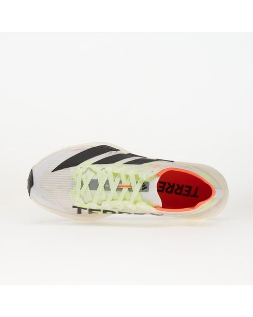 Adidas Originals White Terrex Agravic Trainers for men