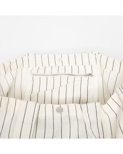 Carhartt White Tasche Hendry Tote Seaton Stripe/ Wax/ Dark Rinsed