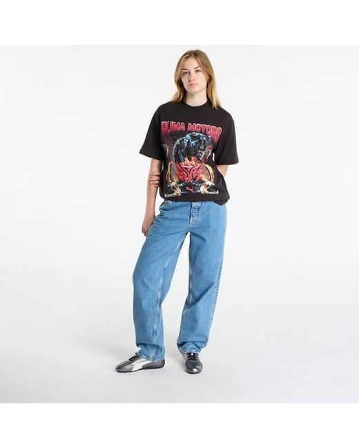 PUMA Black T-Shirt X A$Ap Rocky Motors Tee