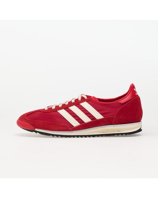 Basket rouge adidas femme best sale