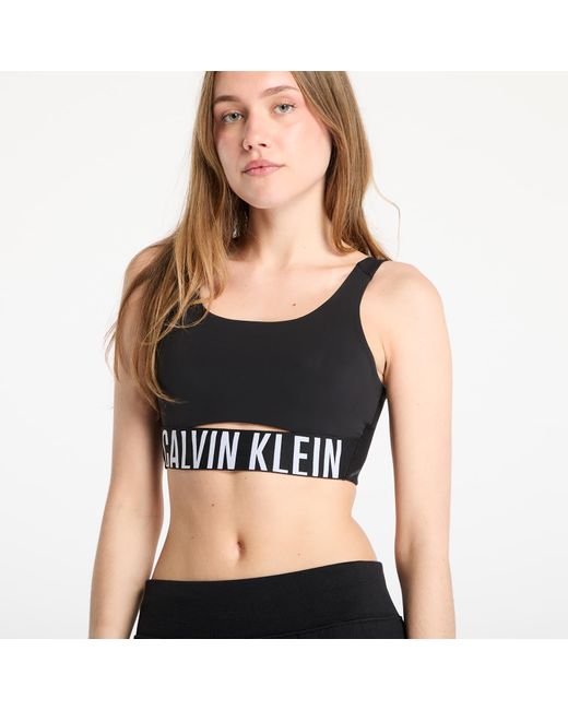 Calvin Klein Black Sport Intense Power Medium Mesh Bra