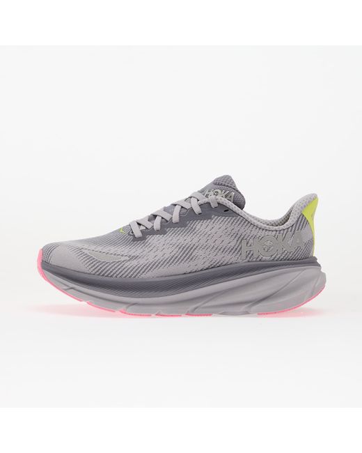 Hoka One One Gray Sneakers W Clifton 9 Gtx Skies/ Foggy Eur