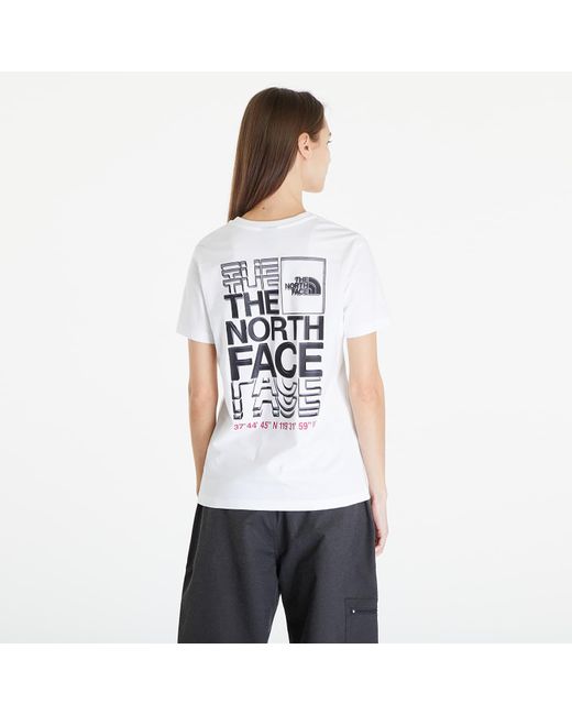 The North Face White Ss24 Coordinates S/s Tee