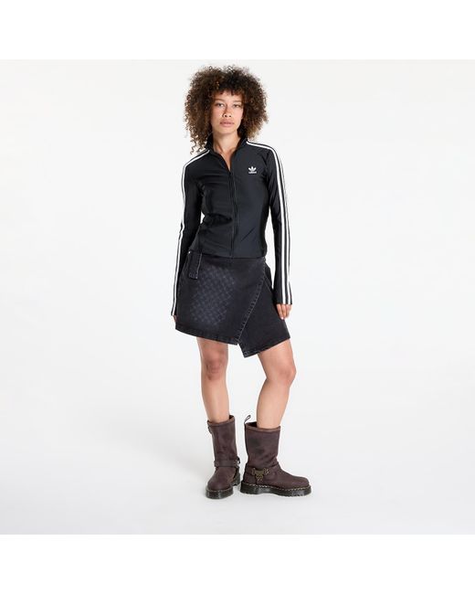 Adidas Originals Black Jacket Adidas 3S Slim Track Top