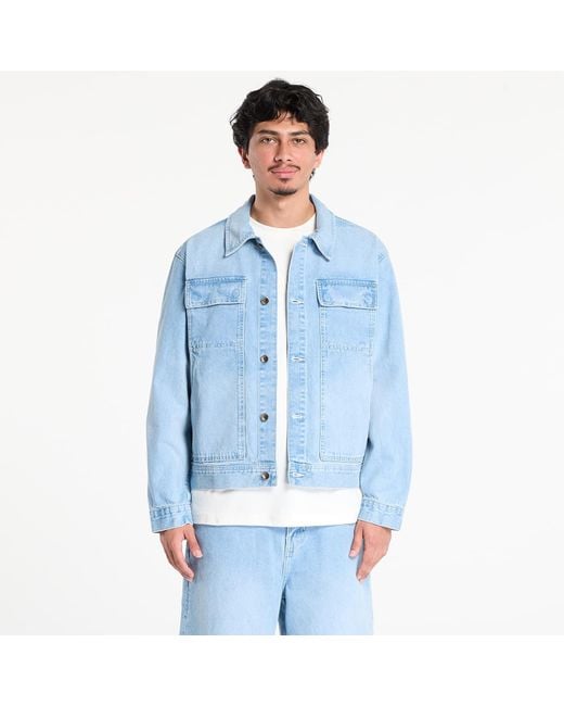 Vans Blue Jacket Lx Mcavoy Trucker Jacket for men