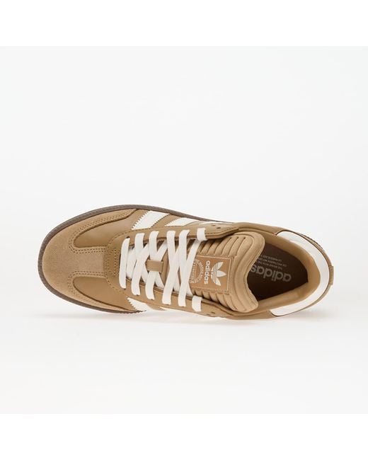 Adidas Originals Brown Sneakers Adidas Samba Xlg Cardboard/ Core/ Gum5 for men
