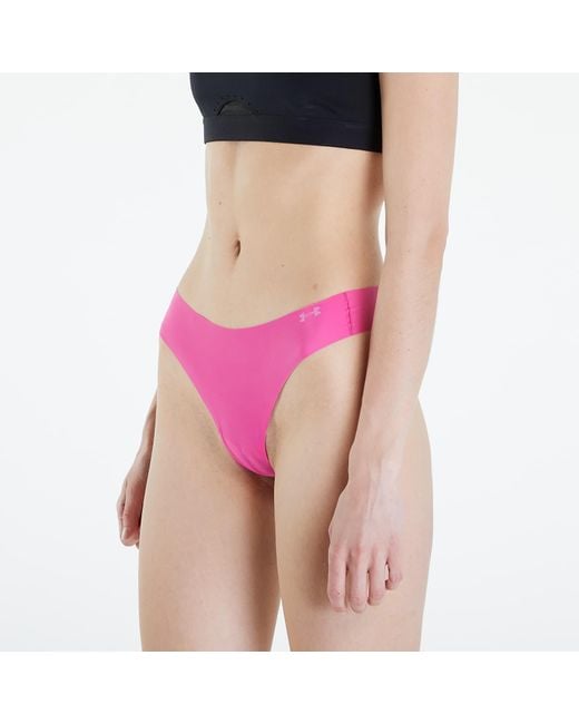 Under Armour Pure Stretch Ns Thong 3-pack Pink/ Grey/ Black