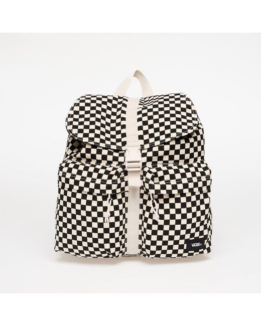 Vans Black Scatter Backpack/ Natural