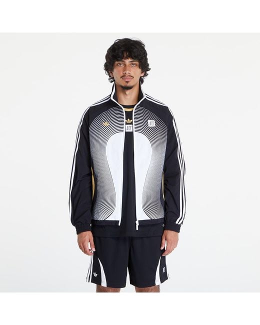 Giacca Adidas X Nts Radio Allover Print Tracktop di Adidas Originals in Blue da Uomo