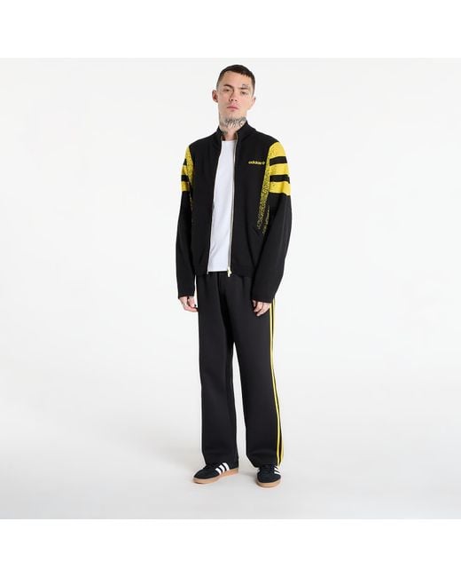Adidas Originals Sweatbroeken Adidas Classic Tipped Stripes Track Tracksuit Bottoms in het Black voor heren