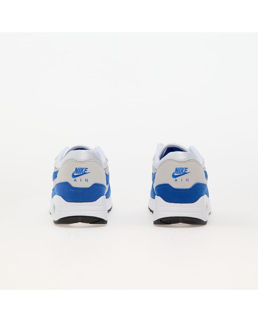 Air max 1 '86 premium white/ royal blue-lt neutral grey-black Nike