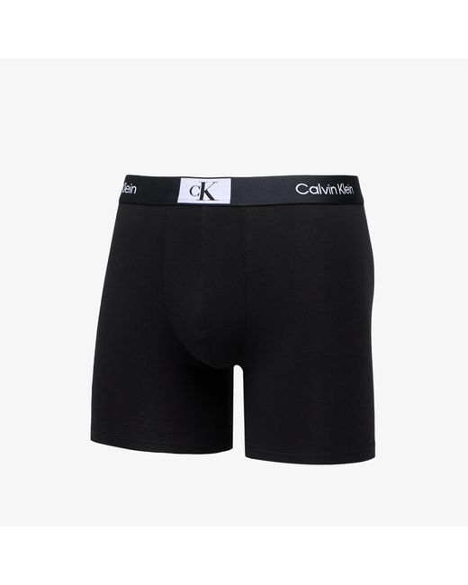 Calvin Klein Black Cotton Stretch Boxer Brief 3-pack for men