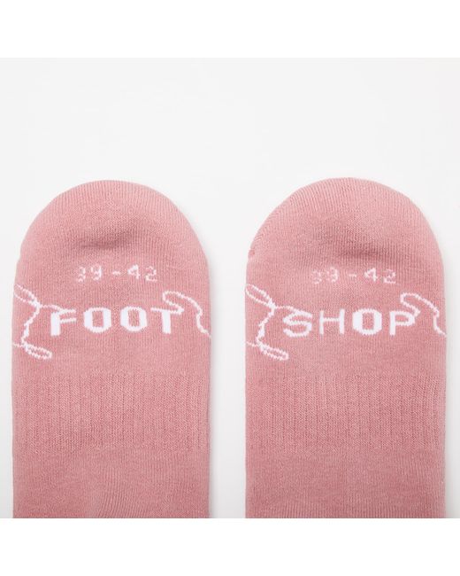 FTSHP Blue Socken Footshop Basic Crew Socks 3-Pack/ Acru