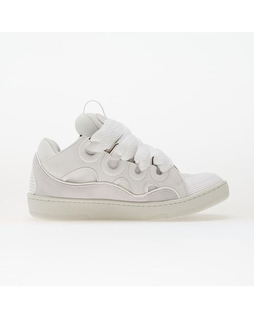 Lanvin White Sneakers Curb Sneakers for men