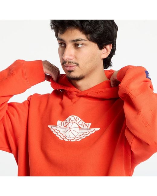 Sweatshirt rare air fleece pullover hoodie xs Nike pour homme en coloris Red