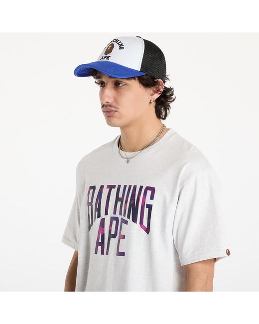 Maglietta Color Camo Bathing Ape Tee di A Bathing Ape in White da Uomo
