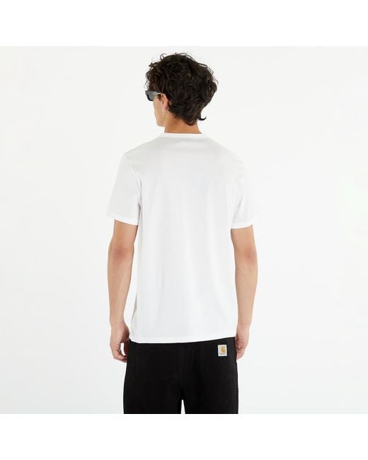 Fred Perry T-Shirt Ringer Tee in het White voor heren