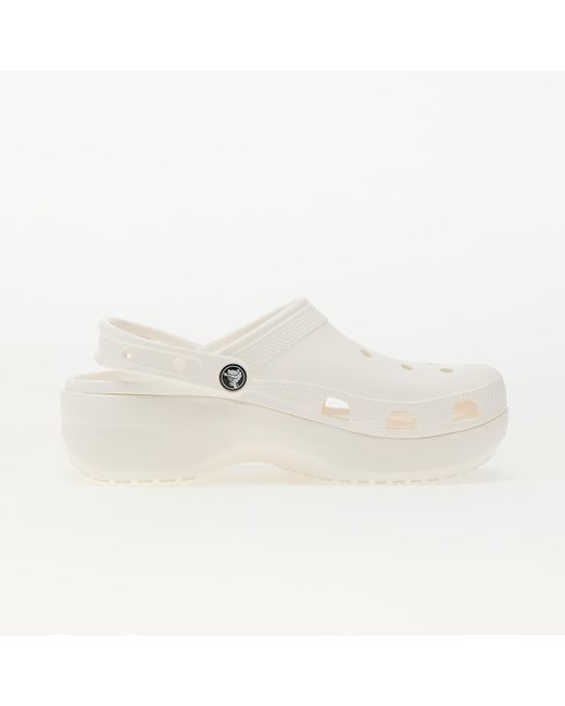 CROCSTM White Sneakers W Classic Platform Clog Eur
