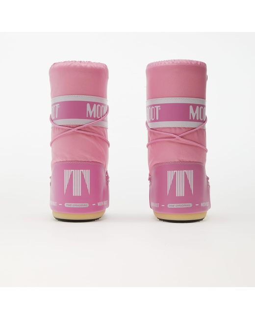 Moon Boot Pink Sneakers Icon Nylon Eur