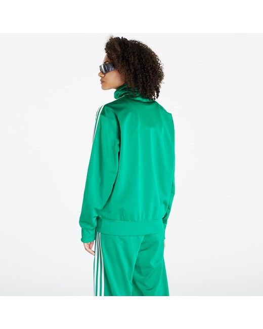 Adidas Originals Green Adicolor Loose Firebird Track Top