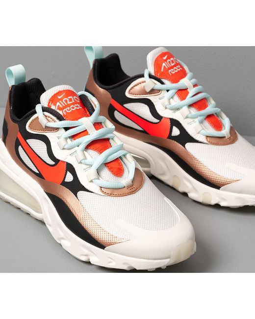 Wmns Air Max 270 React Sail/ Black-Mtlc Red Bronze-Pure Platinum Nike en  coloris Marron | Lyst