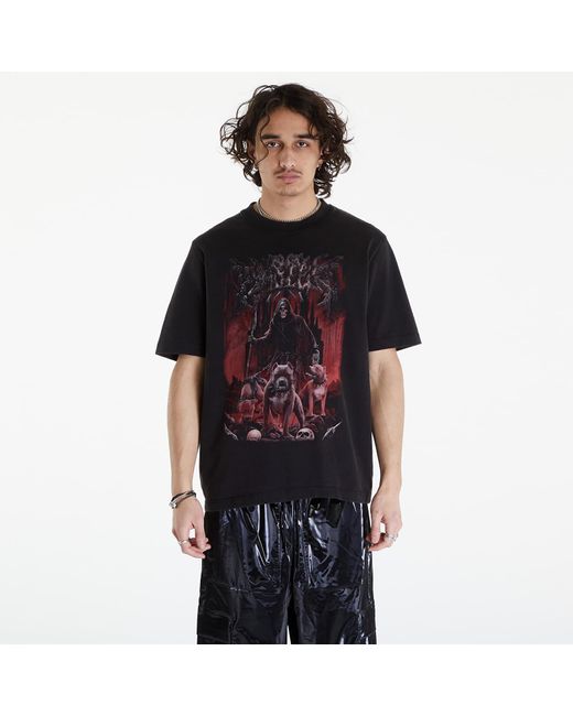 Wasted Paris Black T-shirt Hell Gate for men