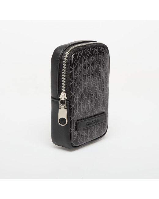 Calvin Klein Black Coated Key Chain Dangle