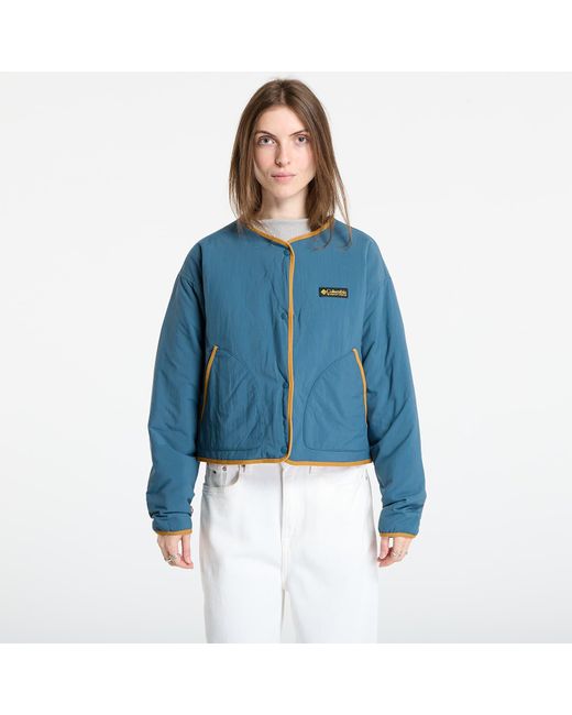 Columbia White Jacket High Cascades Interchange Jacket