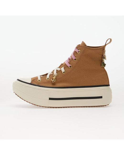 Converse Natural Sneakers Chuck Taylor All Star Double Stack