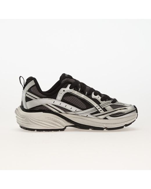 Represent Black Logo Appliqué Storm Runner Sneakers for men