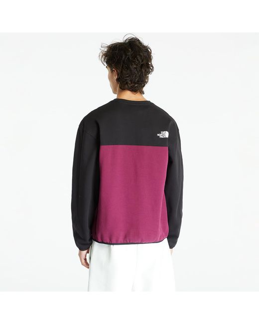 The North Face Red Tnf Tech Crew Boysenberry/ Tnf for men