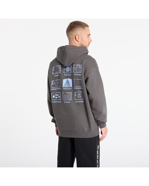 Pleasures Gray Sweatshirt House Blend Hoodie for men