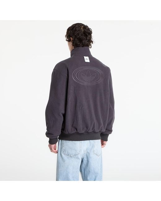 Adidas Originals Black Jacket Adidas Firebird Jacket/ Carbon for men