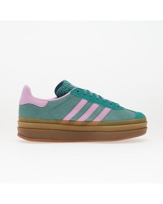 Adidas Originals Sneakers Adidas Gazelle Bold W Power/ Bliss Lilac/ Pure Eur in het Blue