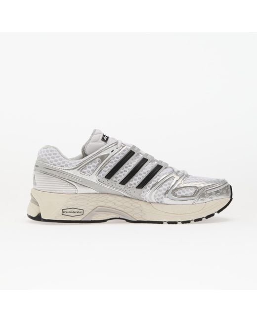 Adidas Originals White Sneakers Adidas Adistar Control 5 Metallic/ One/ Core for men