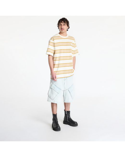 Maglietta One Point Strip Relaxed Fit Tee di A Bathing Ape in White