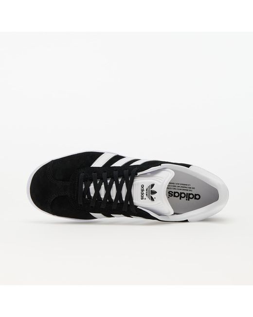 Gazelle cblack / white / goldmt di Adidas Originals da Uomo