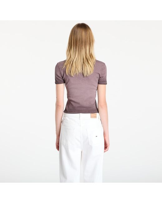 DIESEL Purple T-Shirt T-Ele T-Shirt