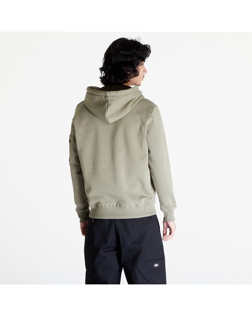 Alpha Industries Gray Alpha Industries Camo Tpu Hoody Olive for men