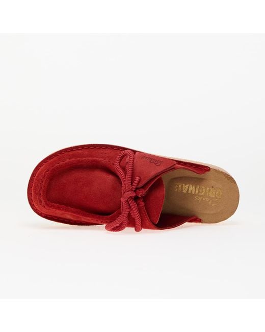Sneakers Dsrtnomad Mule Eur di Clarks in Red