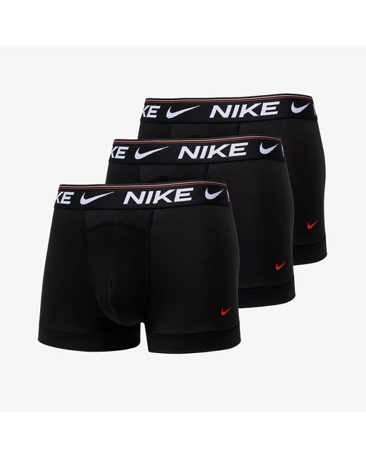 Nike Dri-fit Ultra Comfort Boxer 3-pack in het Black voor heren