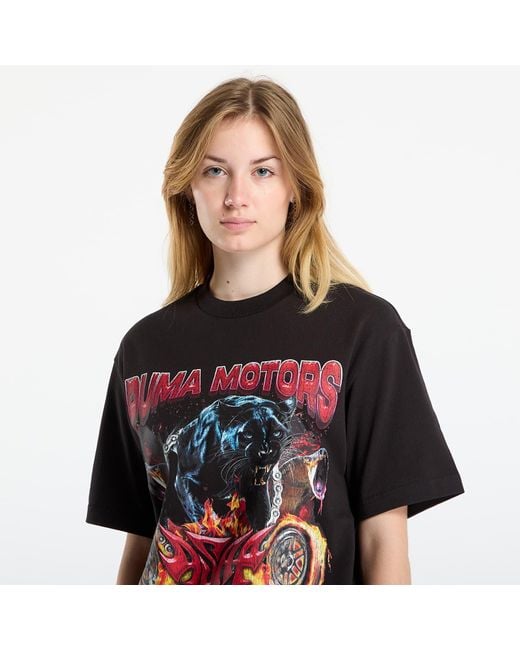 PUMA Black T-Shirt X A$Ap Rocky Motors Tee
