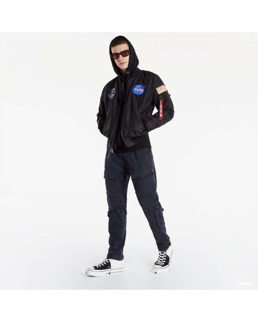 Alpha Industries Jacket Alpha Industries Ma 1 Tt Nasa Reversible Ii in Black for Men Lyst