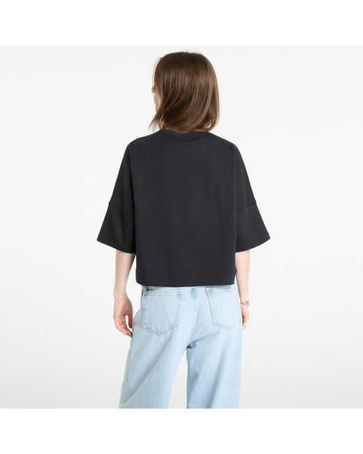 Adidas Originals Black T-Shirt Adidas Off Placed 3-Stripes T-Shirt