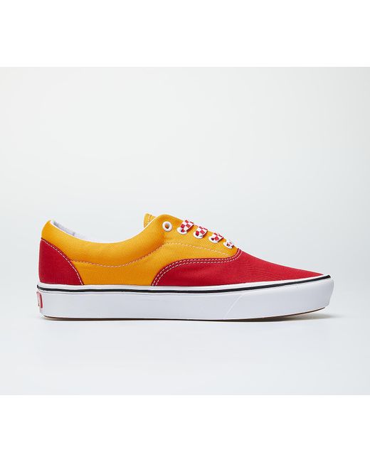 vans red yellow